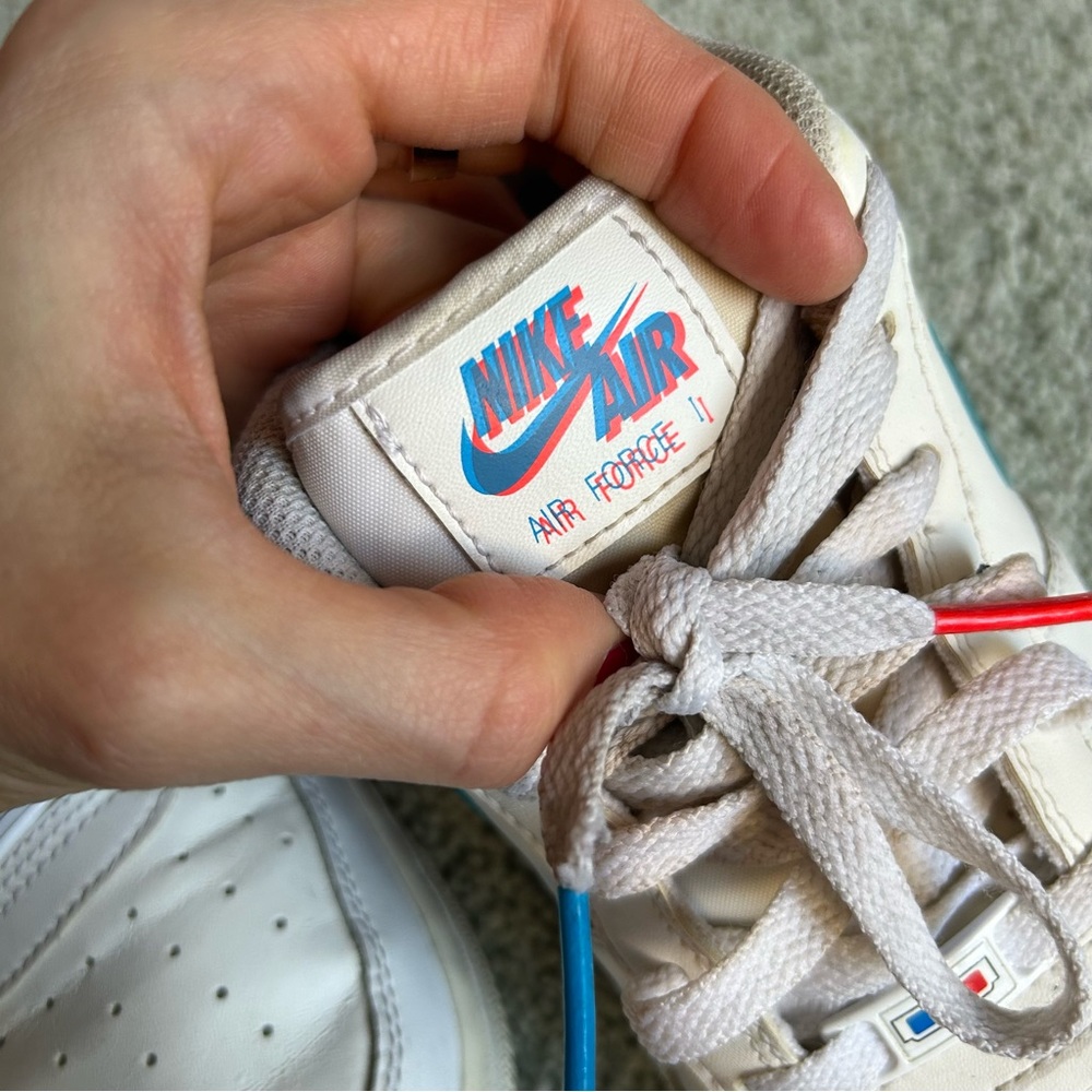 NIKE Air Force 1 LV8 KSA GS '3D Glasses' 2019 - Picture 10 of 13